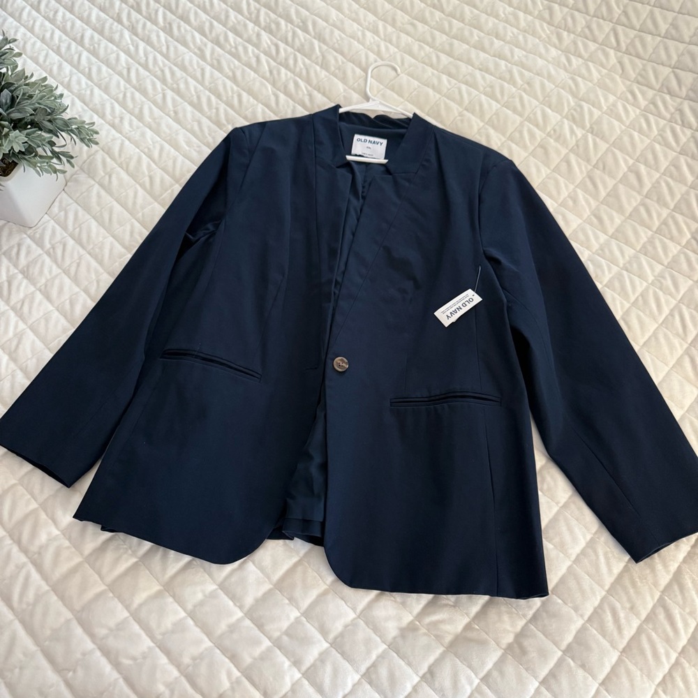 Old Navy Navy Blue Blazer